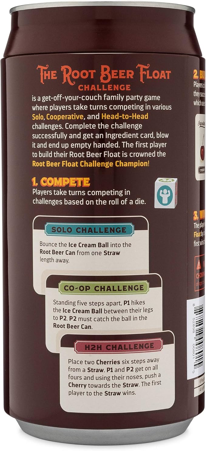 The Root Beer Float Challenge Game