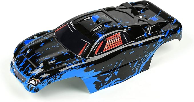 SummitLink Custom Body Muddy Blue Over Black Compatible for 1/10 Scale RC Car or Truck (Truck not Included) R-BB-01