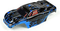 SummitLink Custom Body Muddy Blue Over Black Compatible for 1/10 Scale RC Car or Truck (Truck not Included) R-BB-01