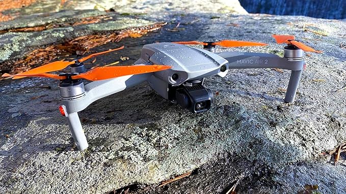Master Airscrew Stealth Propellers for DJI Mavic Air 2 - Orange 4 pcs