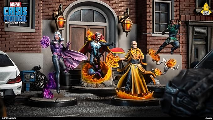 Asmodee Marvel: Crisis Protocol Convocation Affiliation Pack - Includes Doctor Strange Clea Mordo &amp The Ancient One Tabletop Superhero Game Ages 14+ 2 Players 90 Minute Playtime