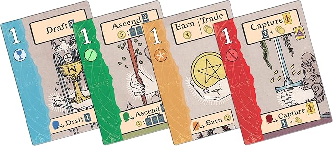 Soothsayers Board Game – Capture The Tarot Strategy Game for Ages 12 and Up 2 to 5 Players 30–60 Minute Playtime