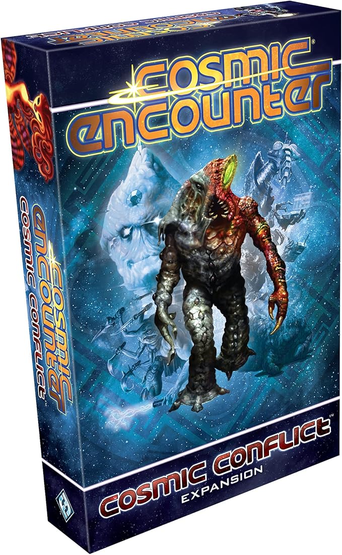 Cosmic Conflict Board Game EXPANSION - Classic Strategy Game of Intergalactic Conquest for Kids and Adults Ages 14+ 3-6 Players 1-2 Hour Playtime Made by Fantasy Flight Games