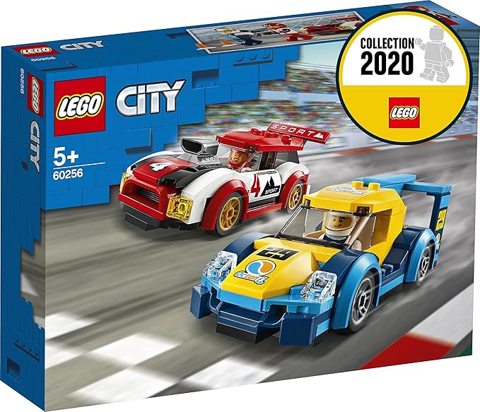 Lego 60256 City Nitro Wheels Racing Cars Toy with 2 Race Drivers Minifigures Rally Vehicles for Kids 5+ Year Old