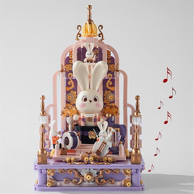 Music Hall Building Set 1547pcs with Gift BoxArchitecture Building Set Toy Gift for Adults and Kids (Music Hall)