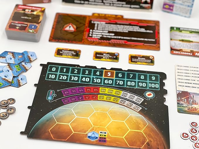 Stronghold Games Terraforming Mars Ares Expedition: Crisis - Cooperative Board Game Expansion - 2 to 4 Players Ages 14+