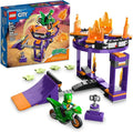 LEGO City Stuntz Dunk Stunt Ramp Challenge 2in1 Action Set with Self-Driving Dinosaur Motorcycle Toy and Stunt Rider Fun Activity for Kids Boys Girls 5 Years Old and Up 60359