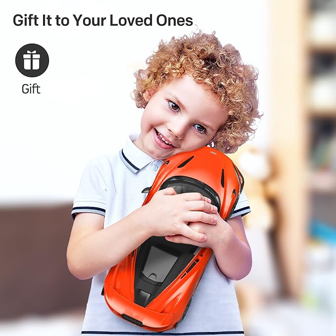 MIEBELY Remote Control Car McLaren Rc Cars Officially Licensed 1/12 Scale 7.4V 900mAh Toy Car with 12km/h Fast Model Car Headlight for Adults Kids Boys Age 6-12 Year Birthday Ideas Gift Orange