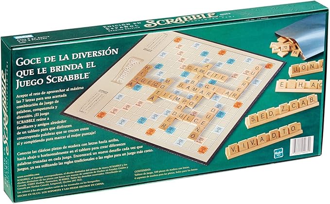 Hasbro Gaming - Scrabble Spanish