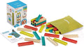 Miniland ECO Beams Building Set - STEM Multicolor Skill Concentration Activity Guide Different Levels of Difficulty