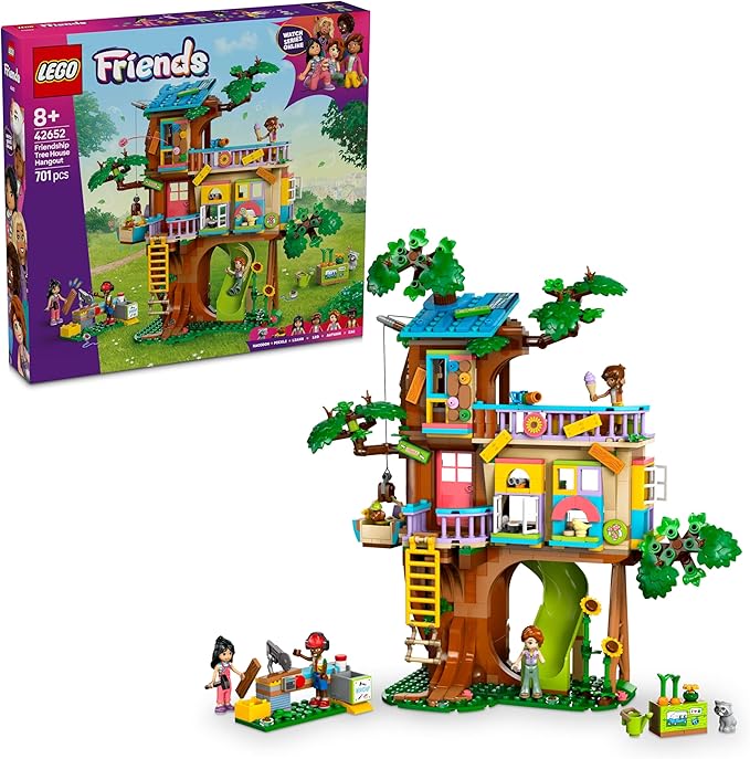 Lego 42652 Friendship Tree House Toy Toy Birthday Present Block Girls Boys Children 8 Years 9 10 Years Old Elementary School Pretend Play Pretend Play Play