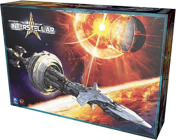 Pendragon Game Studio- Starship Interstellar Strategy Board Game - Futuristic Sun Resource Management for 1-4 Players Ages 14+ 150 Min Gameplay
