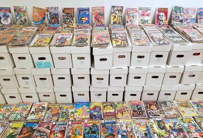 Huge 100 Comic Book Lot- Marvel and DC Only -All Vf to Nm+ No Duplicates Great Gift! Instant Collection