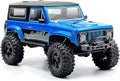 HOBBYPLUS CR-18P V3 Brushless Rushmore in Metallic Cyan - 1/18 Scale RC Truck Crawler with Off-Road RC Trucks Features Portal Axles &amp Metal Gears - Ready-to-Run (1810416-V3)