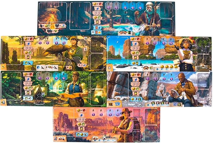 Lost Ruins of Arnak: Expedition Leaders | CGE Board Game | Player Role Expansion for Adventure Strategy Game