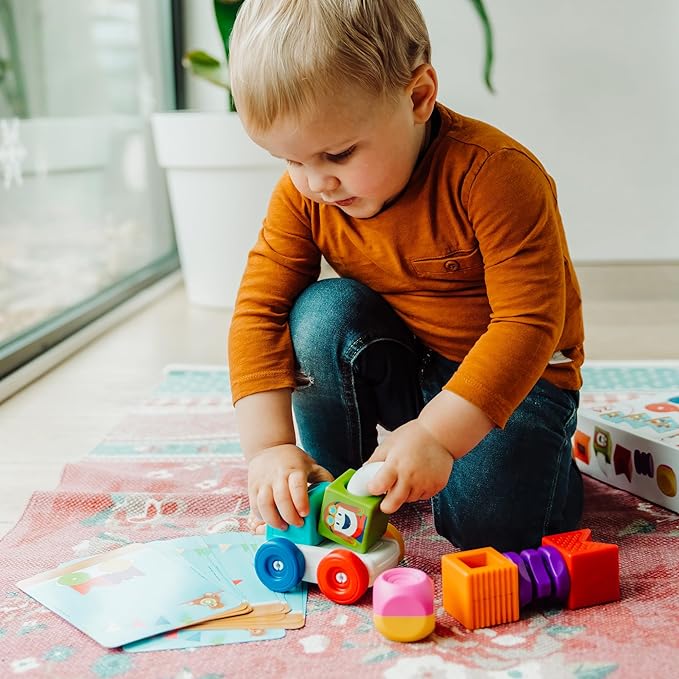 SmartMax My First Build and Drive Magnetic Building Vehicle STEM Play Set for Ages 1-5