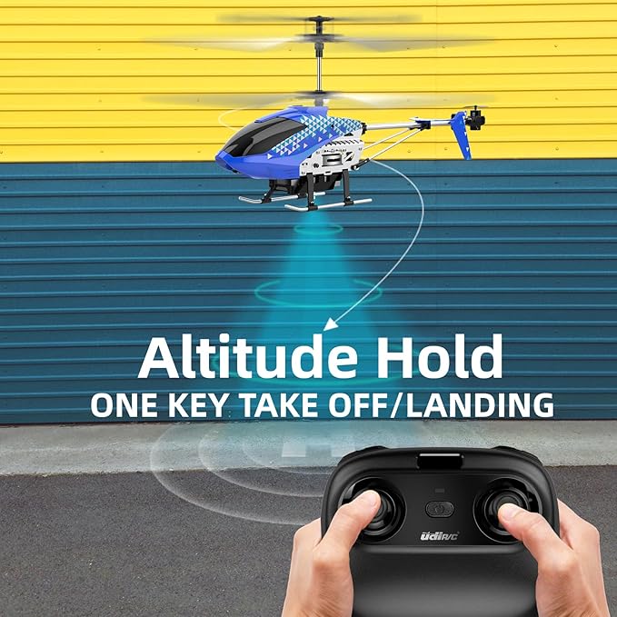 Cheerwing U12S Mini RC Helicopter with Camera Remote Control Helicopter for Kids and Adults