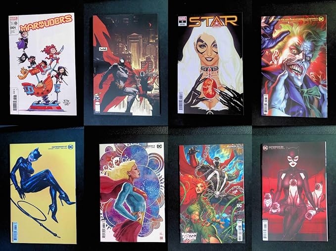 10 Comics Variant Covers Marvel &amp DC Mystery Pack VF+ to NM+ All. No Duplicates. A Fantastic Gift for All!