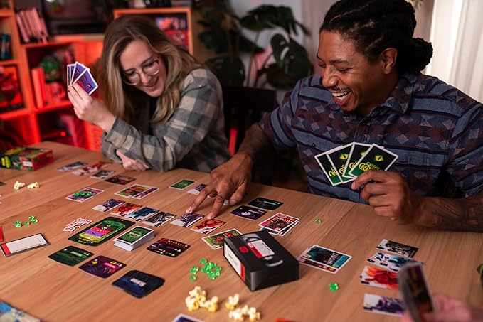 Keymaster Games Campy Creatures Vol. 1 - Hilariously Fun Trick-Taking Game! Perfect Card Game &amp Board Game for Adults &amp Families - Flip Cards to Unleash Monsters on Game Night!