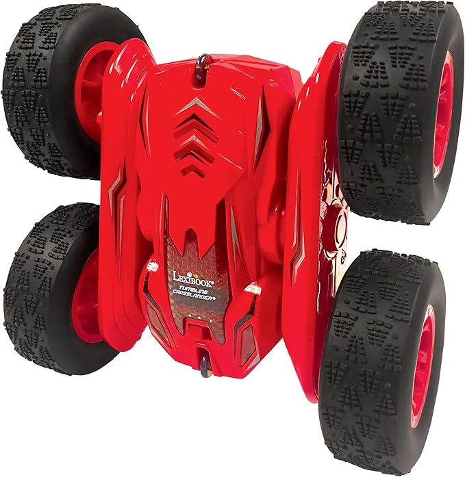 LEXiBOOK Vertical Crosslander All-Terrain Remote Control car up to 12km/h Light Effects Several Positions Gravity Sensor 2.4Ghz Remote Control Included Rechargeable RC55