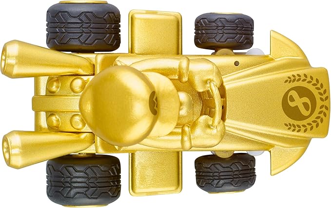 Carrera RC Nintendo Mario Kart 2.4 GHz Mini Collectible Radio Remote Control Toy Car Vehicle - Gold Mario