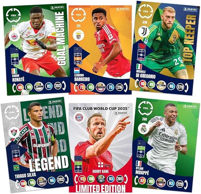 Panini Adrenalyn XL FIFA Club World Cup 2025 Trading Cards in Classic Tin