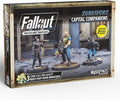 Modiphius Fallout Wasteland Warfare: Survivors: Capital Companions - 3 Miniatures 32mm Unpainted Resin Figures Capital Wave