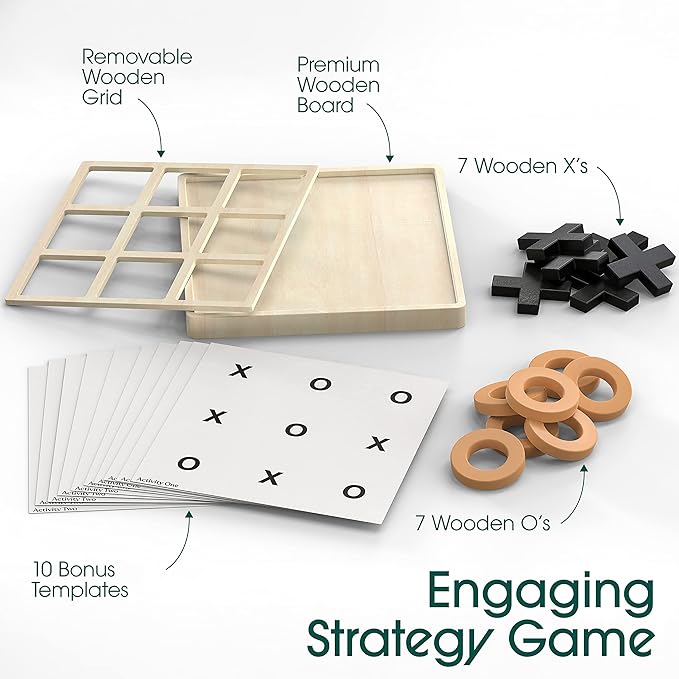 Keeping Busy Tic Tac Toe with Templates Dementia Activities for Seniors Games for Dementia Seniors Alzheimers Activities Alzheimers Products for Elderly Games for Seniors Gifts for Elderly Women &amp