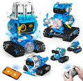 5 in 1 STEM Robot Building Toys for Boys Age 8-13 494PCS Remote &amp App-Controlled Set Educational Coding Toy Kids DIY Sound &amp Light Interactive Science Sets Gift for Boys Girls 10-12