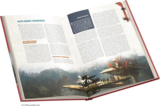 Asmodee Star Wars: Age of Rebellion Roleplaying Game Desperate Allies SOURCEBOOK - New Species Specializations &amp Rebel Base Rules RPG for Kids &amp Adults Ages 14+ 3-5 Players
