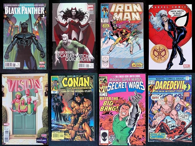 Huge 100 Comic Book Lot- Marvel and DC Only -All Vf to Nm+ No Duplicates Great Gift! Instant Collection