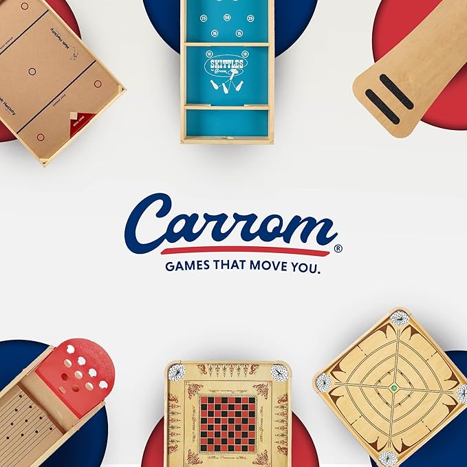 Carrom Champion Nok Hockey Game (Large) — Wooden Board Games for Adults &amp Children — Indoor and Outdoor Games for Family — Sports Board Games