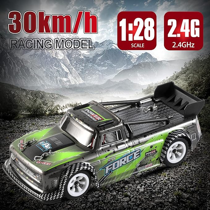 GoolRC WLtoys 284131 1:28 Scale 2.4GHz RC Race Car 4WD 30KM/H High Speed Electric Drift Car for Adults