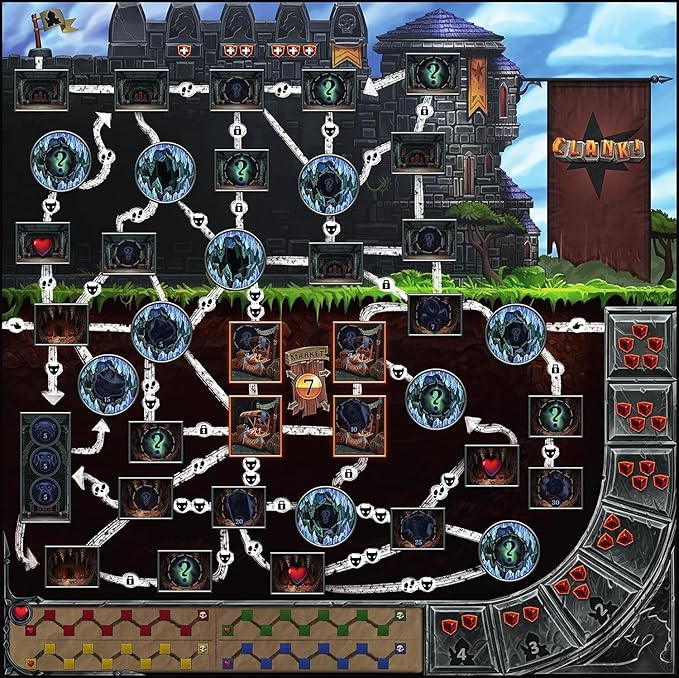 Dire Wolf Clank! A Deck-Building Adventure Game