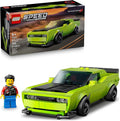 LEGO Speed Champions Dodge Challenger SRT Hellcat Sports Car Toy - Building Set for Learning Play and Display - Kids Toy for Boys and Girls Ages 9+ - Birthday Gift Idea for Race Car Fans - 77237