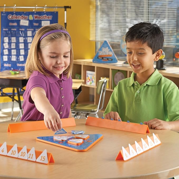 Learning Resources tri-FACTa Addition and Subtraction Game Early Math Skills Ages 6+