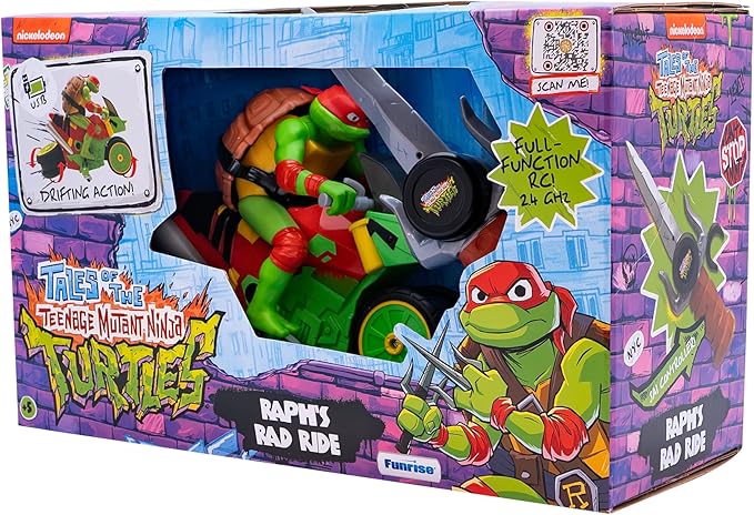 Teenage Mutant Ninja Turtles Raph's Rad Ride RC Vehicle