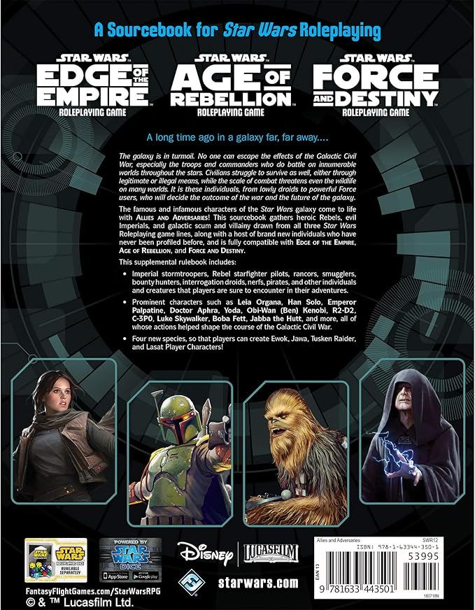 Fantasy Flight Games Star Wars RPG: Rise of The Separatists (Hardcover) Star Wars Roleplaying Game Sourcebook
