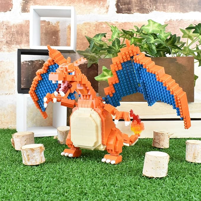 nanoblock - Pokémon - Charizard Deluxe Edition Pokémon Series Building Kit