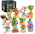 12pcs Flowers Building Sets