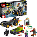 LEGO DC Batman: Batman vs. The Joker: Batmobile Chase Building Toy Includes Batman Batgirl and The Joker Minifigures Plus Buildable Batmobile and Hot Rod New 2021 (136 Pieces) Multi Color