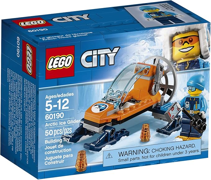 LEGO City Arctic Ice Glider 60190 Building Kit (50 Pieces)