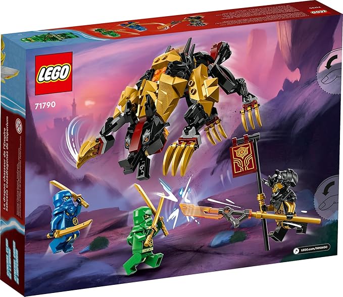 LEGO NINJAGO Imperium Dragon Hunter Hound 71790 Building Set Featuring Monster and Dragon Toys and 3 Minifigures Great Ninja Toys for Kids Ages 6+ Who Love to Play Out Ninja Stories