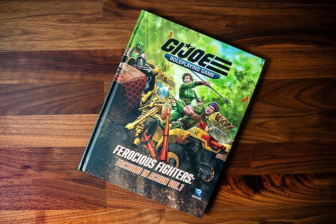 Renegade Game Studios G.I. Joe RPG Sourcebook: Ferocious Fighters Factions in Action Vol. 1
