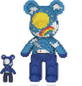 12.6 Starry Sky Teddy Blocks Bear Building Bricks Set - Micro DIY Craft Kit for Adults - Collectible Decor for Office livingroom Book Shelf - Screen-Free Stress Relief Gift Idea