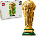 LEGO Editions FIFA World Cup Official Trophy Building Set - Kit for Display in Bedroom Home Office Book Shelf - Soccer Fans Collectible - with World Cup 2026 Minifigure - Gift for Fans - 43020