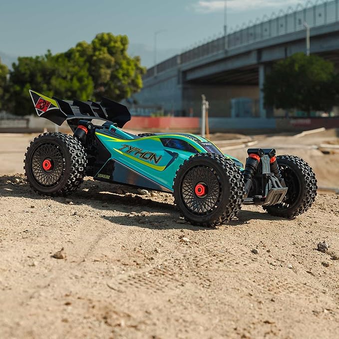 ARRMA RC Car 1/8 Typhon 4X4 223S BLX BRUSHLESS Buggy RTR (Battery and Charger Not Included) with DSC (Green) ARA4306V4T1