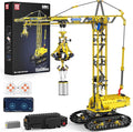 Mould King 17059 Technik Crawler Crane Advanced Building Sets MOC Mobile Construction Model Toy with APP Remote Control for 14+ Teen/Adults Large Vehicles Crane Building Kits for Adults(1731PCS)