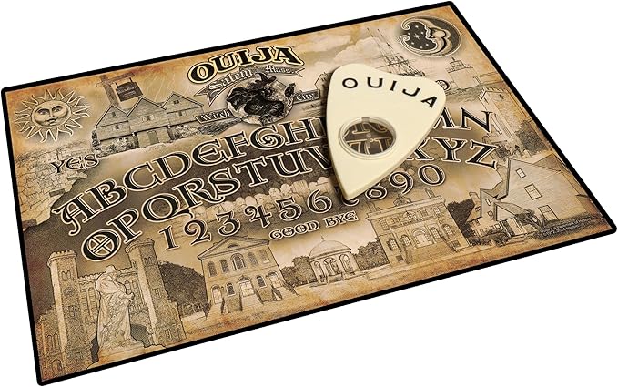 Ouija Salem Edition by Winning Moves Games USA Spooky and Dark Special City Edition Ouija Board for 2+ Players Age 8+