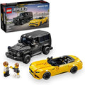 LEGO Speed Champions Mercedes-AMG G 63 &amp SL 63 Building Toys - Kids Pretend Play Toy Cars for Boys &amp Girls Ages 10+ Years - Gifts for Christmas - 76924